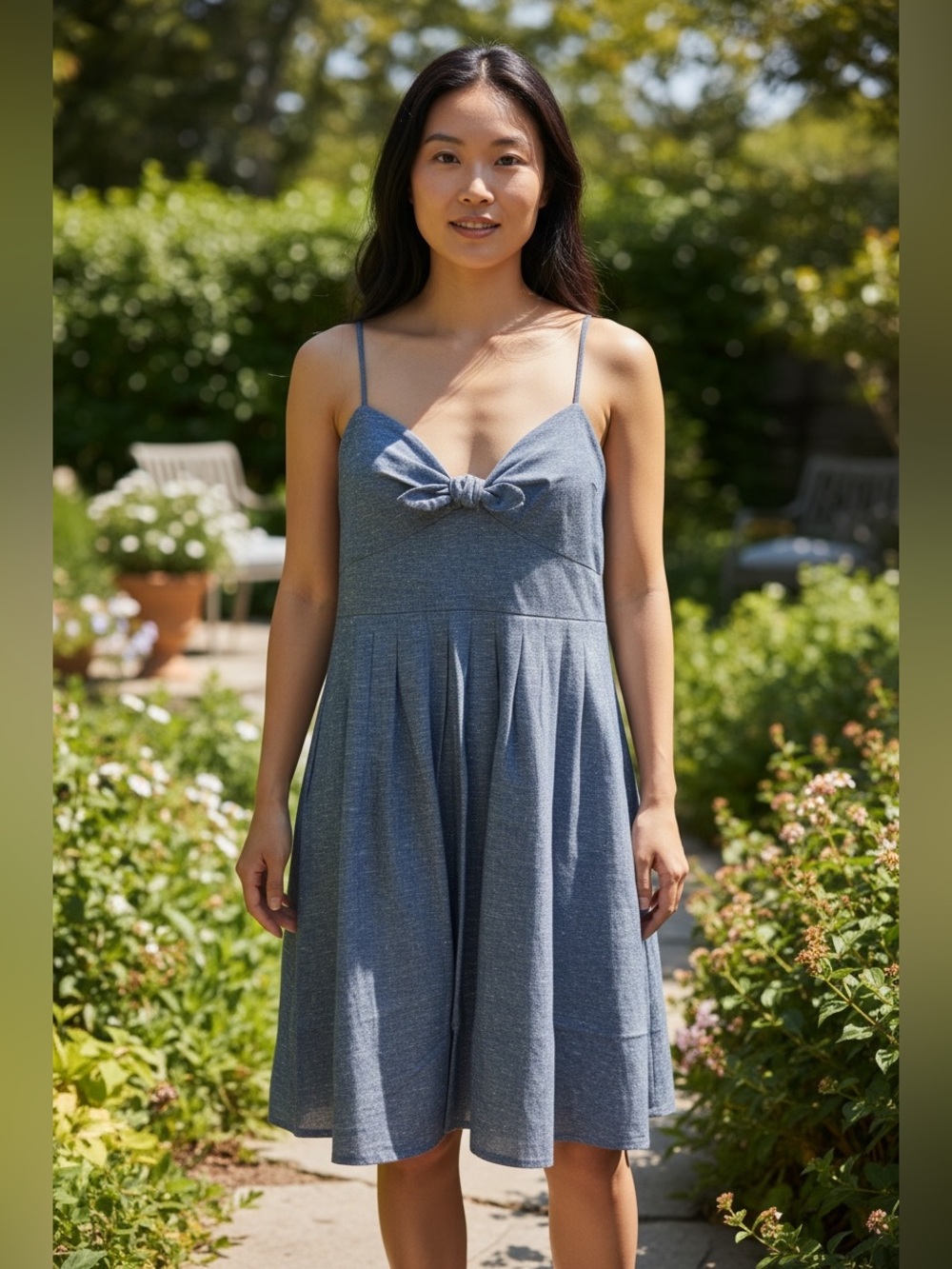 NEW MADEWELL sweetheart bow dress